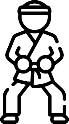 Icon representing martial arts