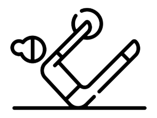 Icon representing a pilates studio